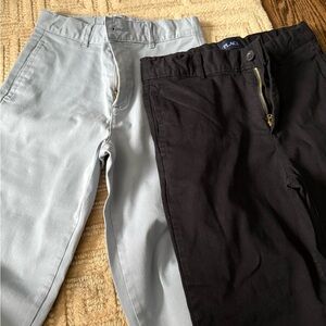 Boys black and Gray children’s place cotton pants
